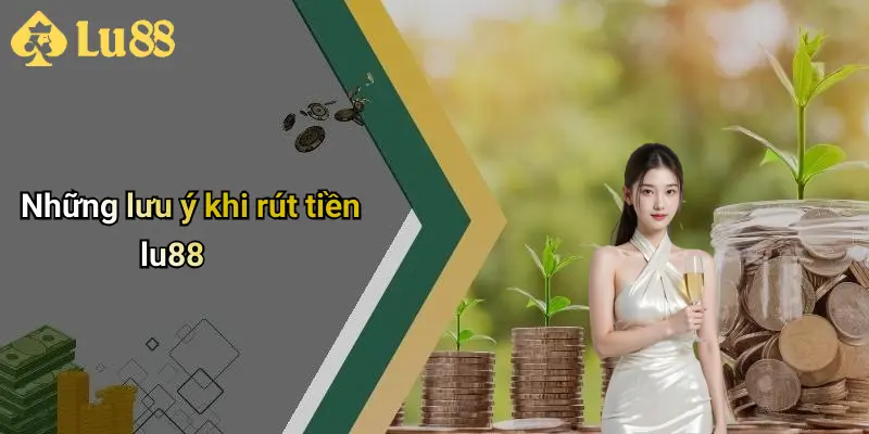 Những lưu ý khi rút tiền lu88